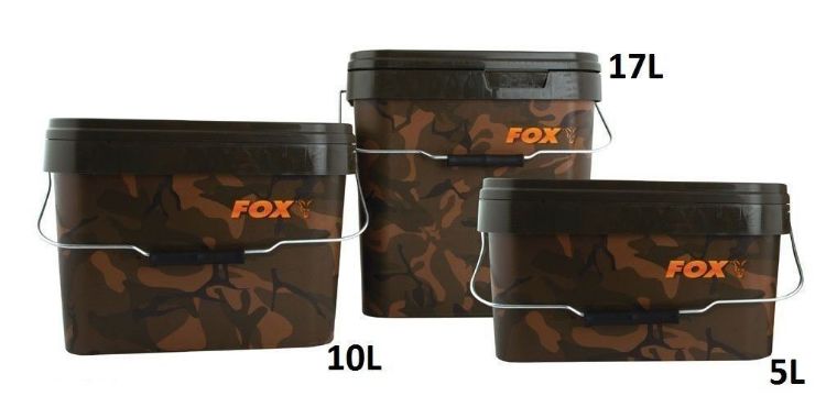 Снимка на Кофа Fox Camo Heavy Duty Square Bucket