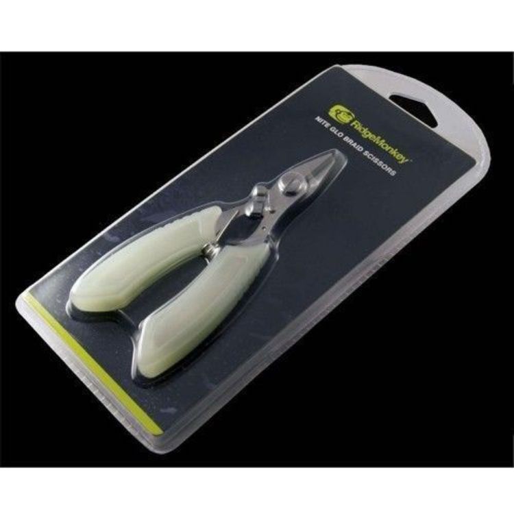 Снимка на Ножици Ridgemonkey Nite Glo Braid Scissors