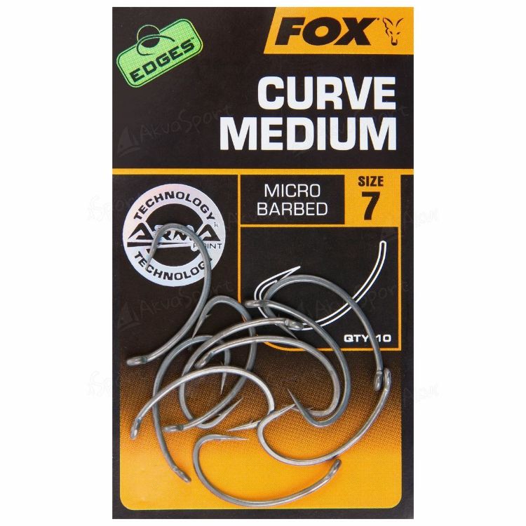Снимка на Куки FOX Armapoint Curve Shank medium 