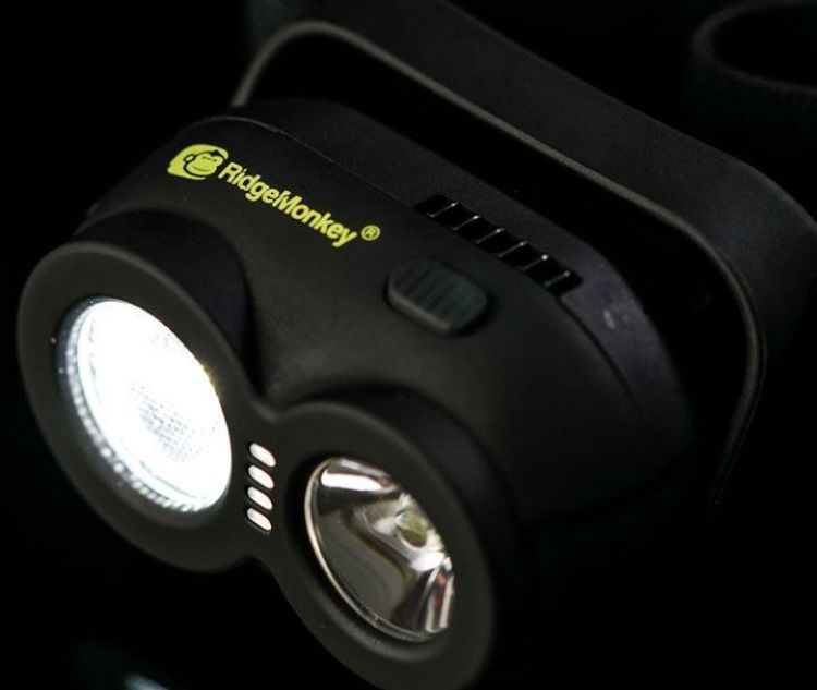 Снимка на Челник RidgeMonkey VRH150X USB Rechargeable Headtorch