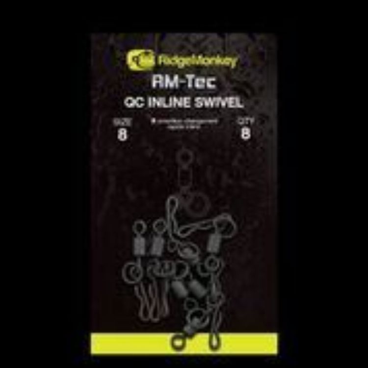 Снимка на Вирбел с халкаRidgeMonkey Quick Change Inline Swivel