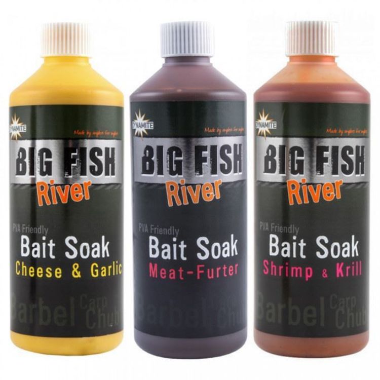 Снимка на Ликуид Dynamite Baits Big Fish River Bait Soak 500ml