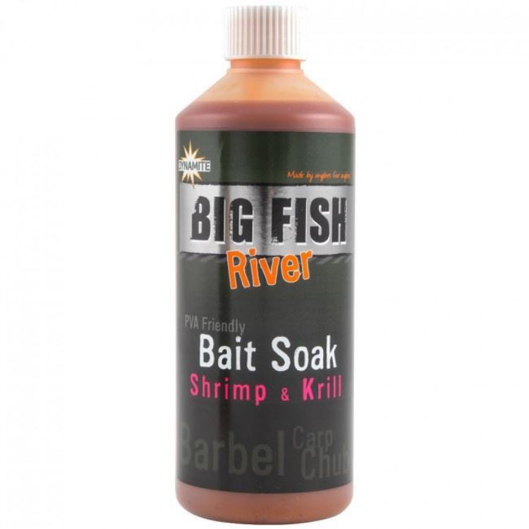 Снимка на Ликуид Dynamite Baits Big Fish River Bait Soak 500ml