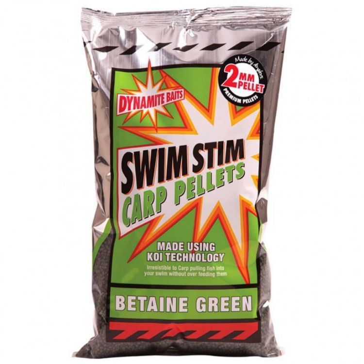 Снимка на Пелети Dynamite Baits  Swim Stim - Betaine Green 900g
