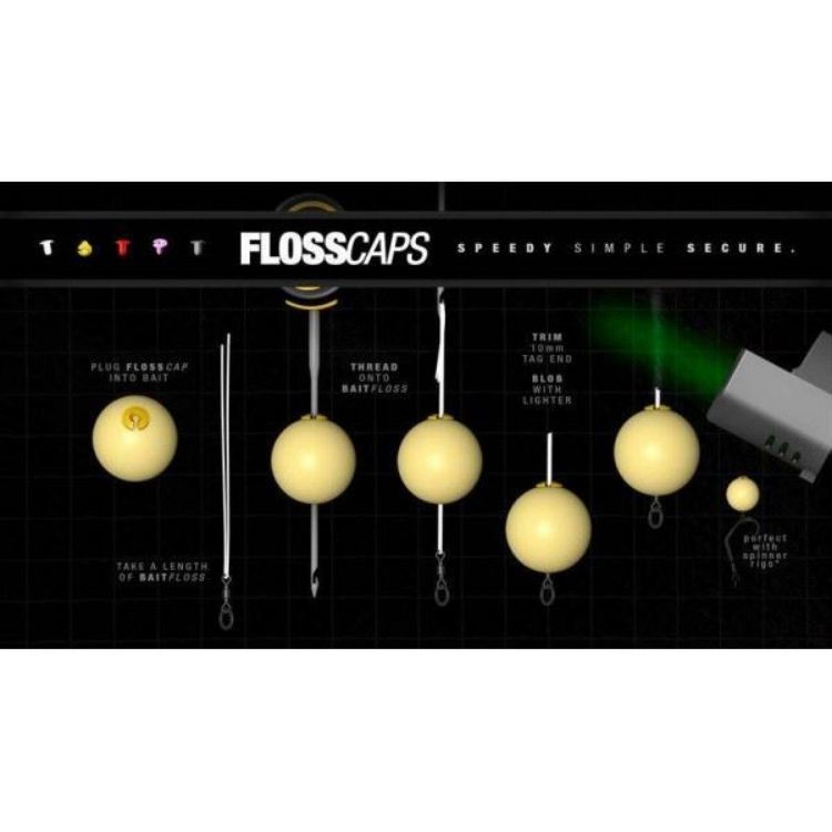 Снимка на Стопери Korda Floss caps