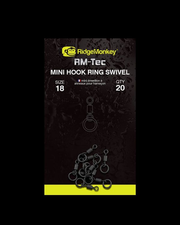 Снимка на Микро вирбел RidgeMonkey Mini Hook Ring Swivel