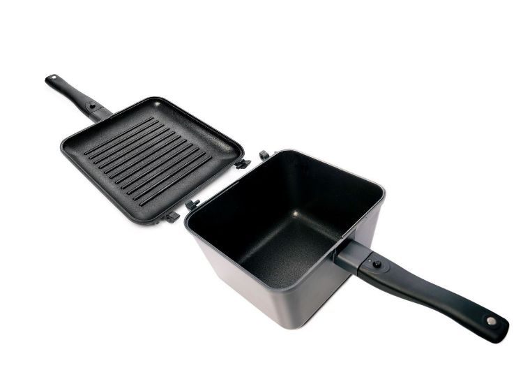 Снимка на Тиган Ridgemonkey - Connect Multi Purpose Pan And Griddle Set 2 размера