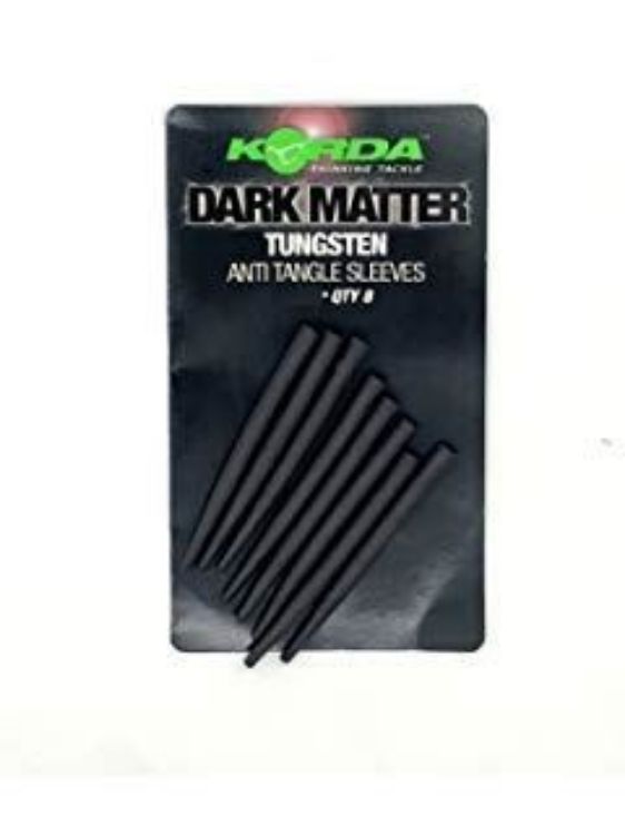 Снимка на противооплитащи конуси Кorda Dark Matter Tungsten Anti Tangle Sleeve