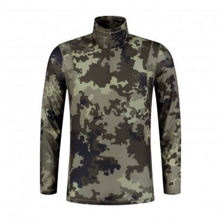 Снимка на Блуза Korda Kool Quick Dry LS Zip Neck Kamo