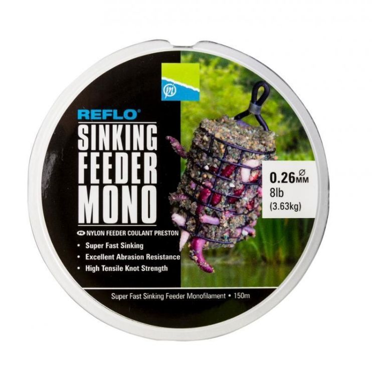 Снимка на Основно влакно PRESTON REFLO SINKING FEEDER MONO - 150M