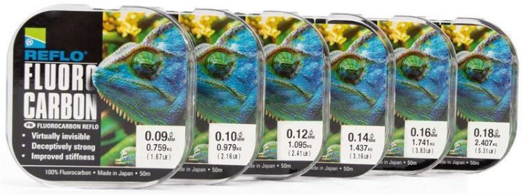 Снимка на Монофилно влакно за поводи PRESTON REFLO POWER FLUOROCARBON