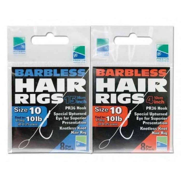 Снимка на Вързани куки Preston PR36 Barbless Hair Rigs