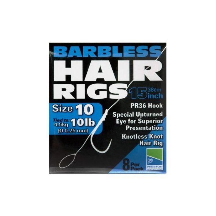 Снимка на Вързани куки Preston PR36 Barbless Hair Rigs