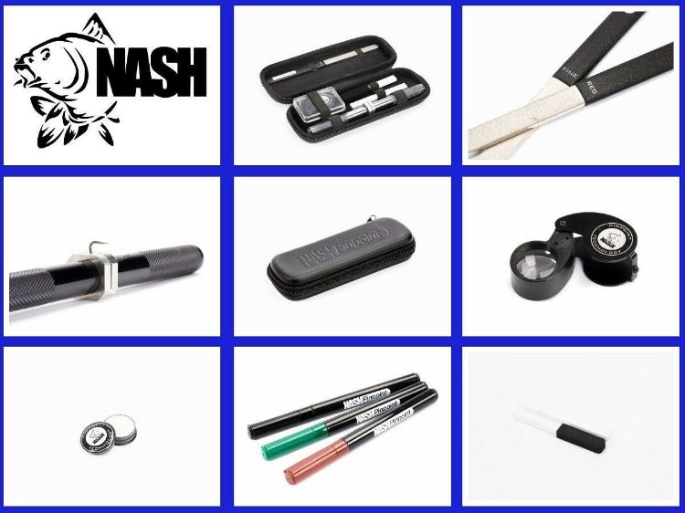 Снимка на Комплект за заточване на куки Nash Precision Sharpening Kit