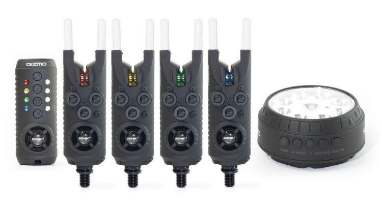 Снимка на Сигнализатори SONIK GIZMO 3+1 ALARM + BIVVY LAMP