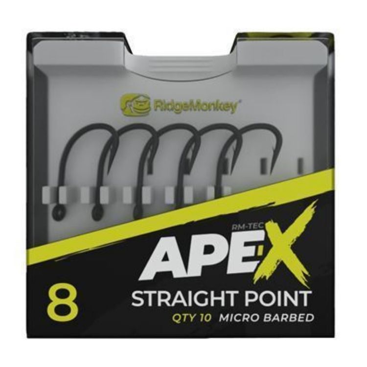 Снимка на Куки Ridge Monkey Ape-X Straight Point Barbed