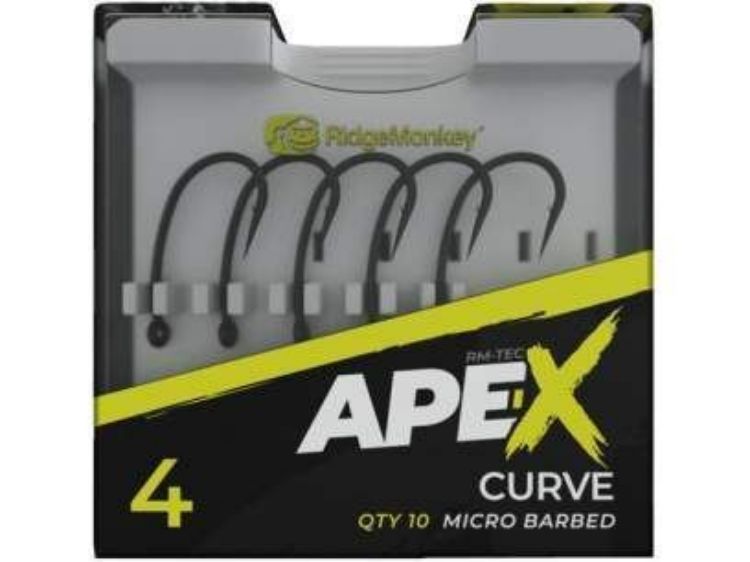 Снимка на Куки Ridge Monkey Ape-X Curve Barbed