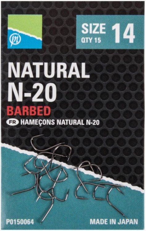 Снимка на Куку Preston Natural N20 Hooks