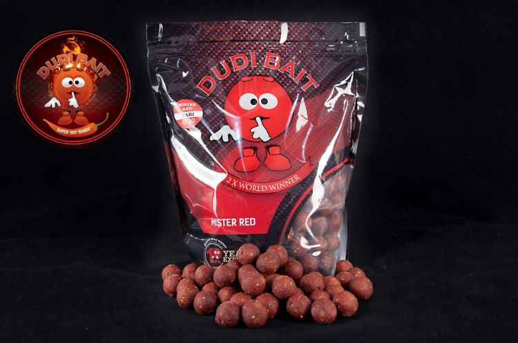 Снимка на Протеинови топчета Dudi Baits Mister Red "Super Hot"