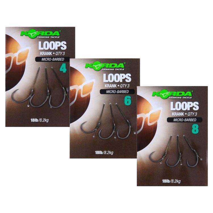 Снимка на ВЪРЗАНИ КУКИ KORDA KRANK LOOP READY TIED RIGS