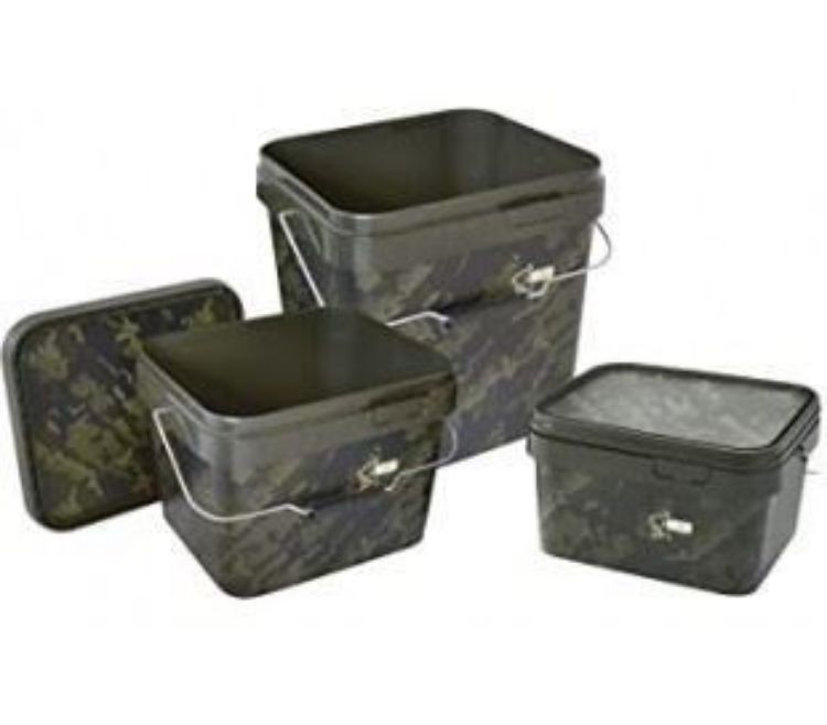 Снимка на Кофа  Nash Spot On Rectangular Bucket Camo