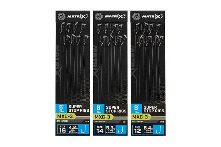 Снимка на Вързани Куки Matrix MXC-3 SUPER STOP RIGS 15CM/6INS