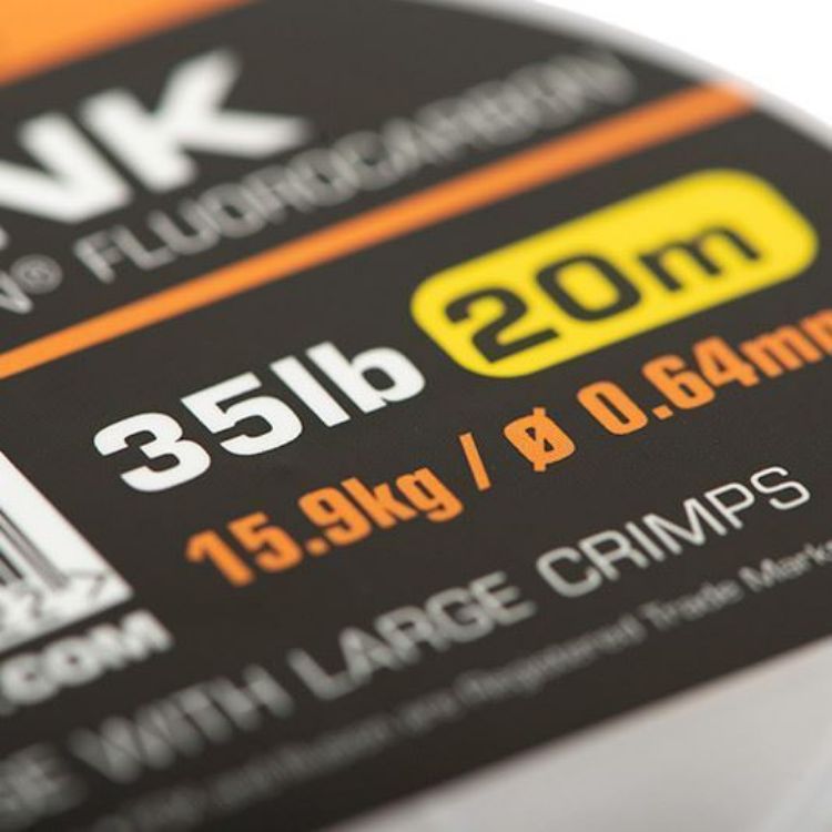 Снимка на Флуорокарбон за кримпване Fox Edges Link Crimpable Illusion Fluorocarbon 20m