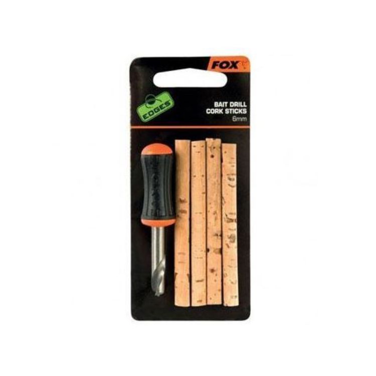Снимка на Комплект бургия и коркови пръчици FOX Bait Drill & Cork Sticks