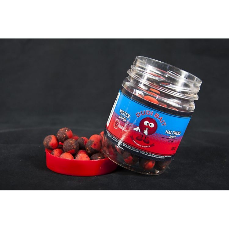 Снимка на ДВУЦВЕТНИ ТОПЧЕТА ЗА СТРЪВ DUDI BAIT Mister Dudi HALFNESS HOOKBAITS