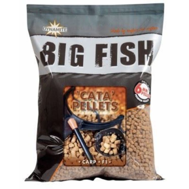 Снимка на ПЕЛЕТИ DYNAMITE BAITS BIG FISH PELLETS - CATA PELLETS 1.8KG