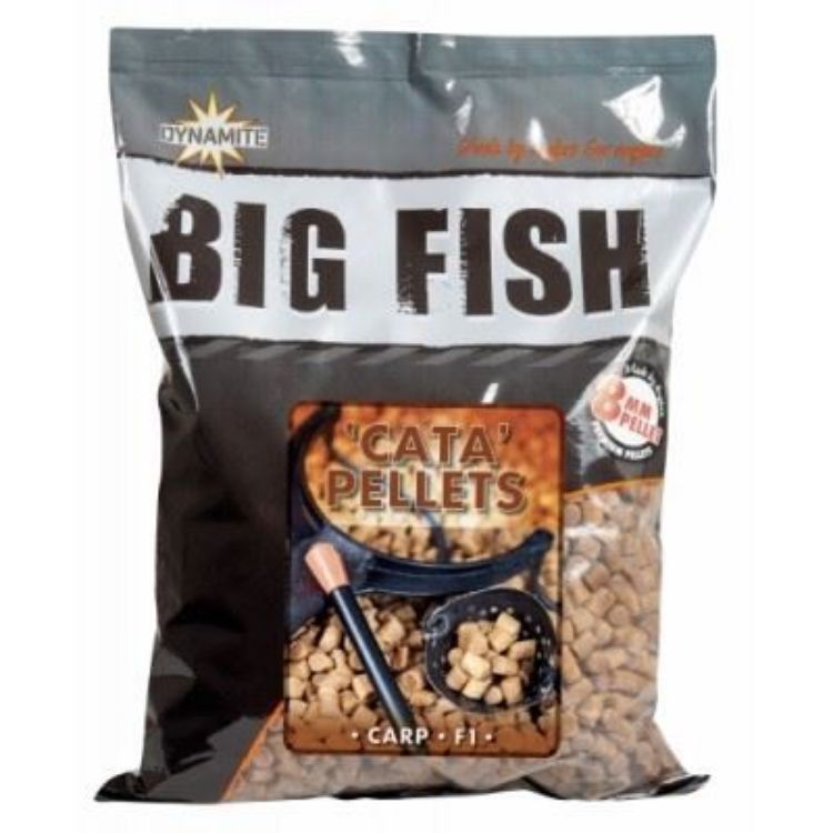 Снимка на ПЕЛЕТИ DYNAMITE BAITS BIG FISH PELLETS - CATA PELLETS 1.8KG