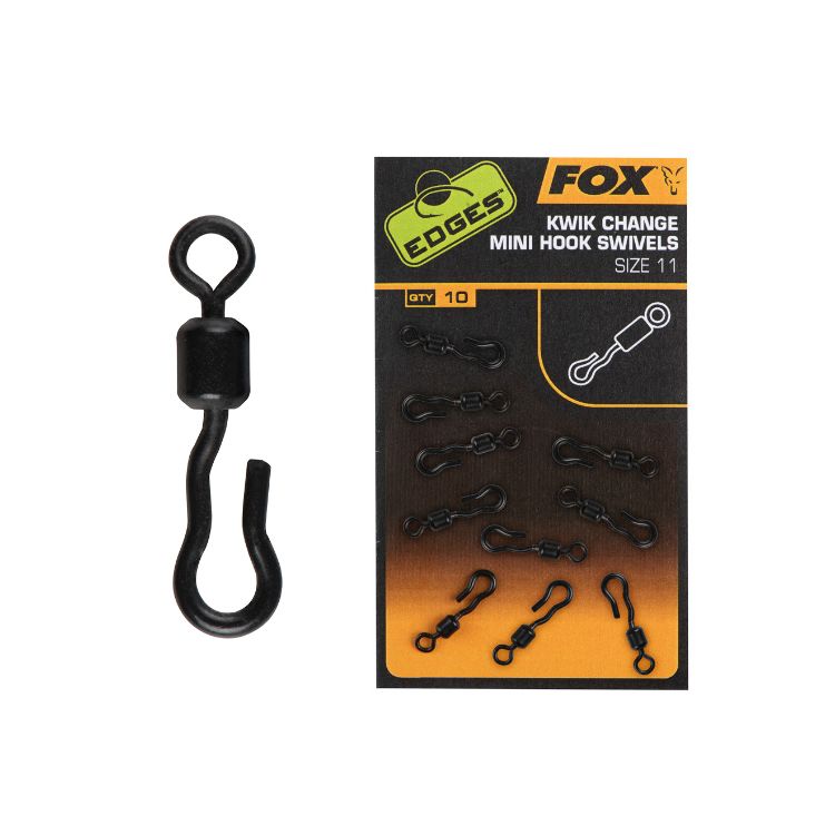 Снимка на Вирбел FOX Edges Kwik Change Hook Swivels