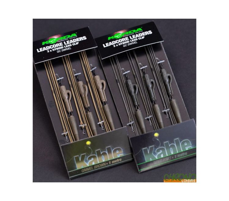 Снимка на Вързани ледкор монтажи Korda leadcore leaders 