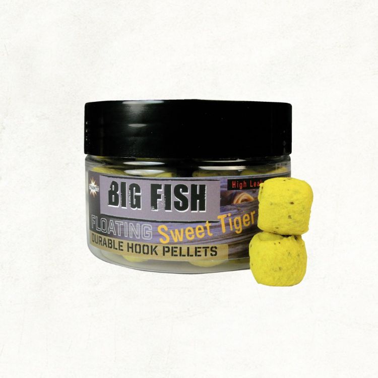 Снимка на Мека пелета за стръв Dynamite Baits Big Fish Floating Durable Hookers – Sweet Tiger