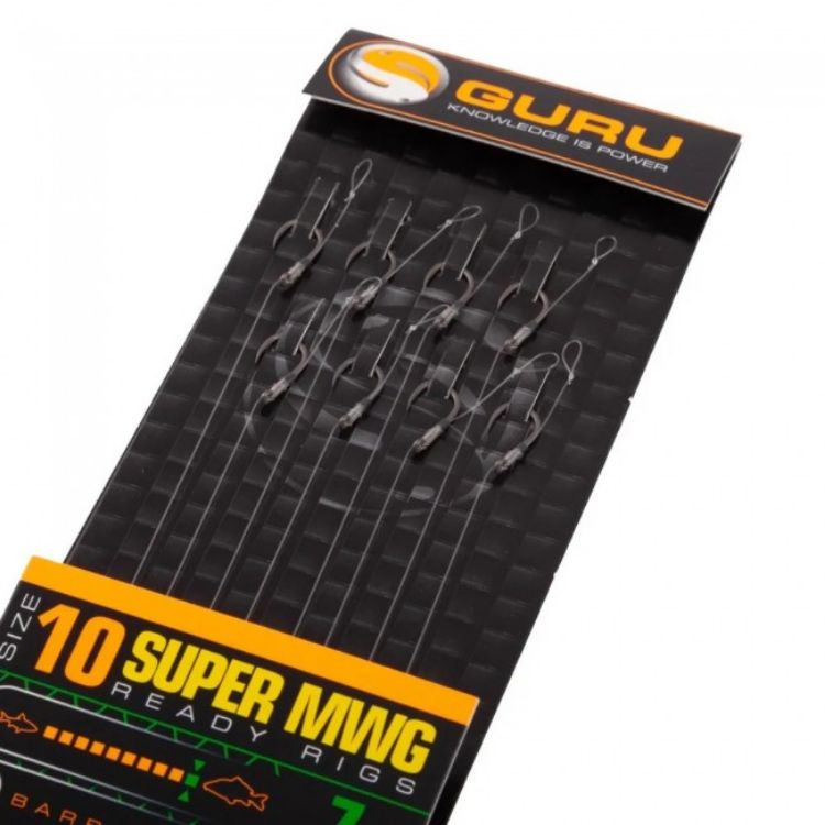 Снимка на Вързани куки GURU Super MWG Standart Hair Rig - 10см