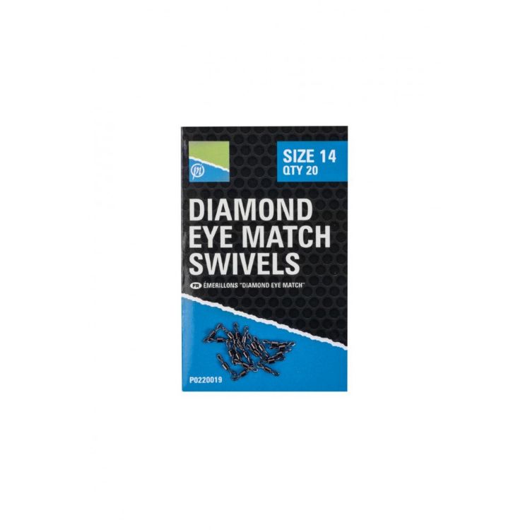 Снимка на Вирбел PRESTON Diamond Eye Match Swivels