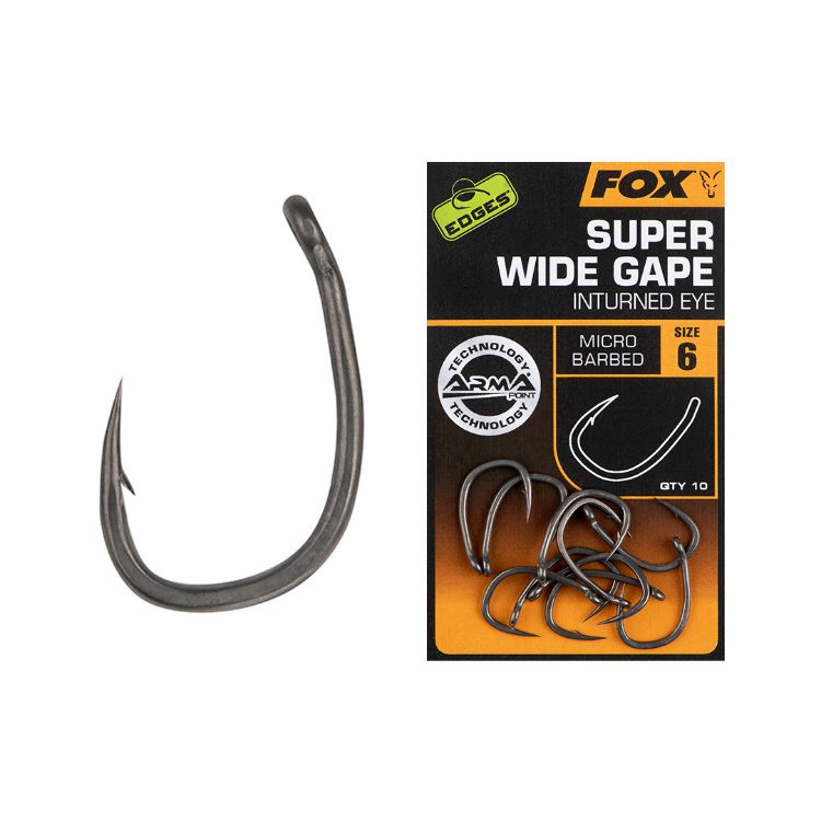 Снимка на Куки FOX EDGES Super Wide Gape Hooks Inturdned Eye