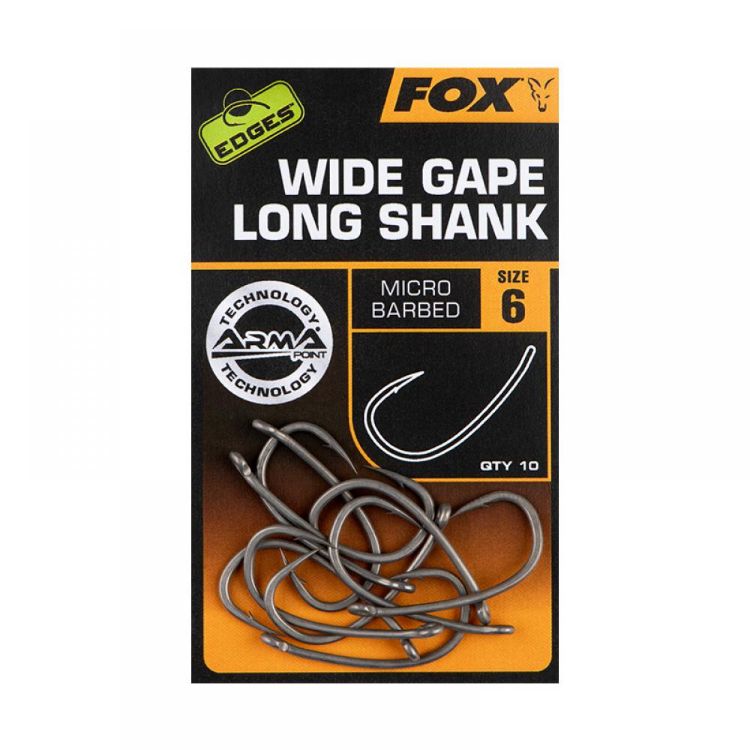 Снимка на Куки FOX Edges Wide Gape Long Shank