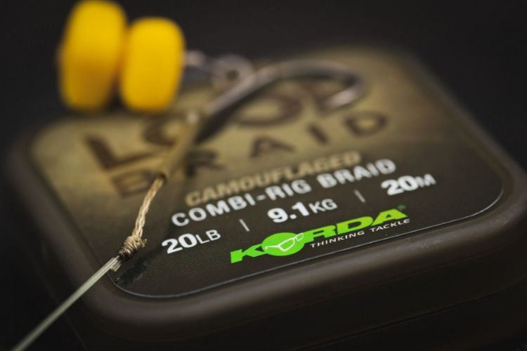 Снимка на Плетено влакно за поводи KORDA Loop Braid