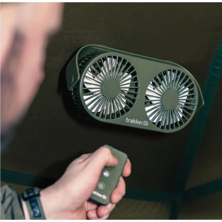 Снимка на Вентилатор за палатка с дистанционно Trakker Remote Bivvy Fan USB