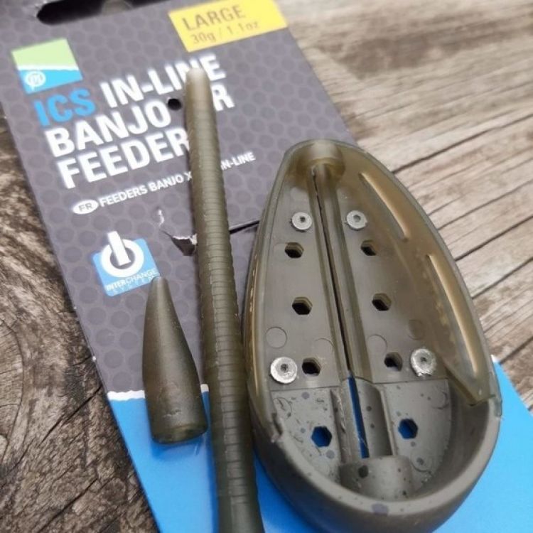 Снимка на Фидер хранилка PRESTON ICS In-Line Banjo XR Feeder Large