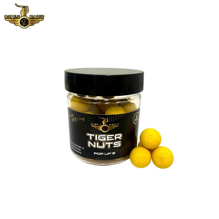 Снимка на Топчета Pop Up BATTLE BAITS Tiger Nuts 15mm