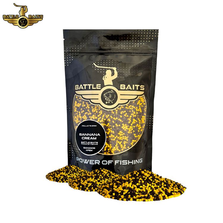 Снимка на Пелети за фидер BATTLE BAITS 2mm