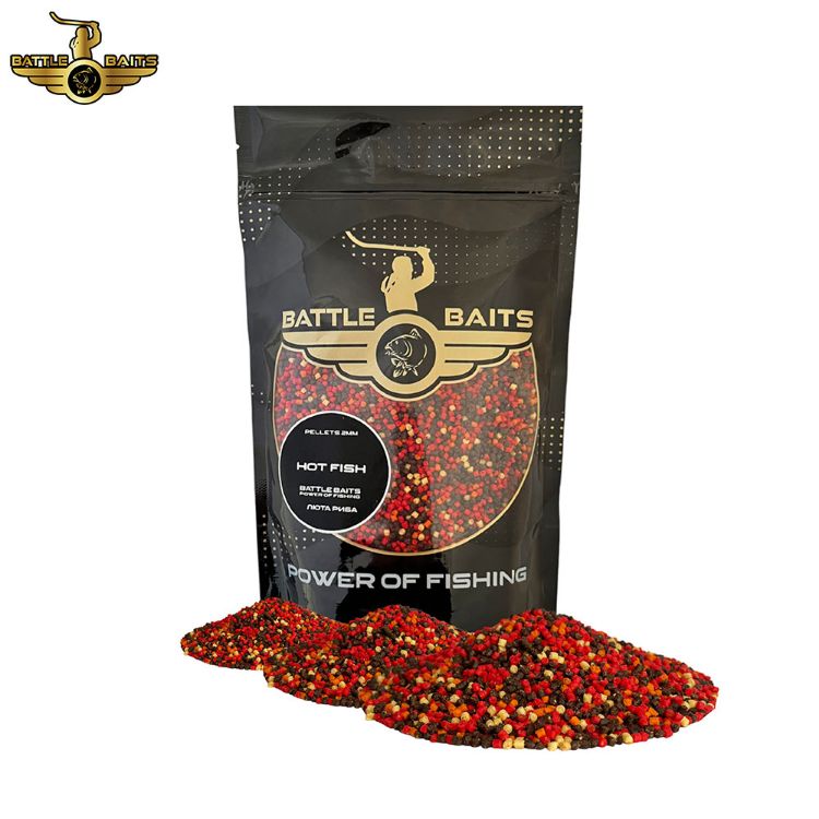 Снимка на Пелети за фидер BATTLE BAITS 2mm