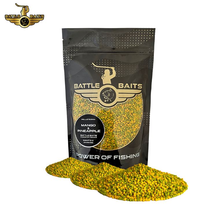 Снимка на Пелети за фидер BATTLE BAITS 2mm