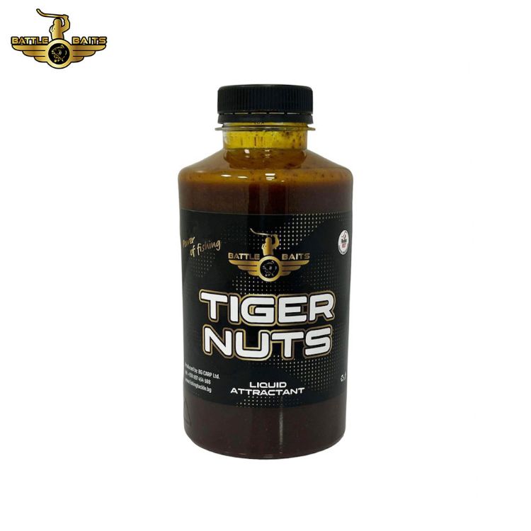 Снимка на Ликуид атрактант BATTLE BAITS Tiger Nuts