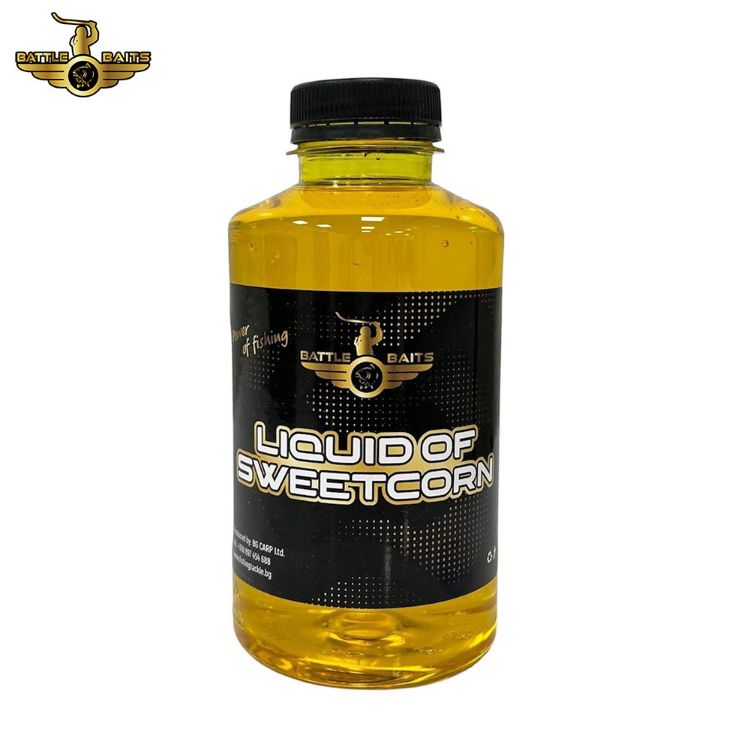 Снимка на Течна добавка BATTLE BAITS Liquid Of Sweetcorn – Царевичен сироп