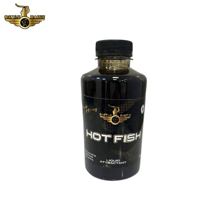 Снимка на Ликуид атрактант BATTLE BAITS Hot Fish