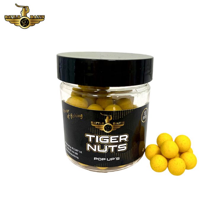 Снимка на Топчета Pop Up BATTLE BAITS Tiger Nuts 10mm