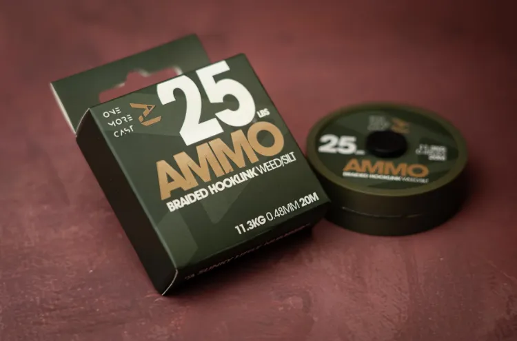 Снимка на Повод без покритие ONE MORE CAST AMMO CAMO BRAIDED HOOKLINK